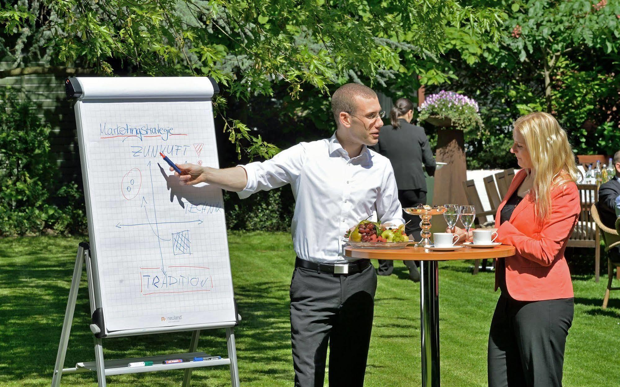 Privathotel Lindtner Hamburg Exterior photo A flipchart